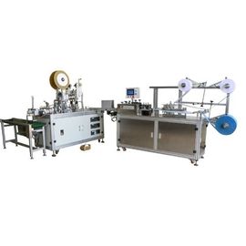 China Chirurgische vollautomatische flache Wegwerfmaske, die Maschine herstellt fournisseur