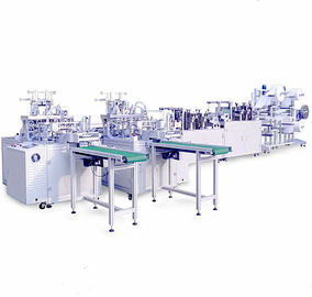 Hohe Geschwindigkeit 3 Schicht-vollautomatische Gesichtsmaske-Produktionsmaschine fournisseur